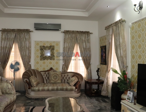 Lekki Lagos Home – Sitting Room